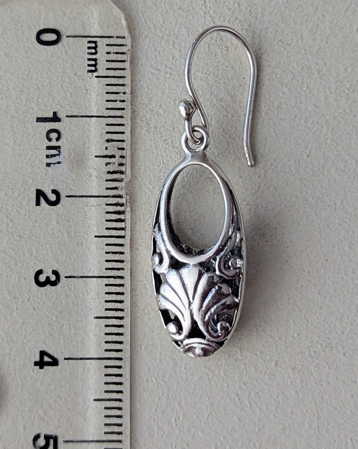 Oval Filigree Earrings