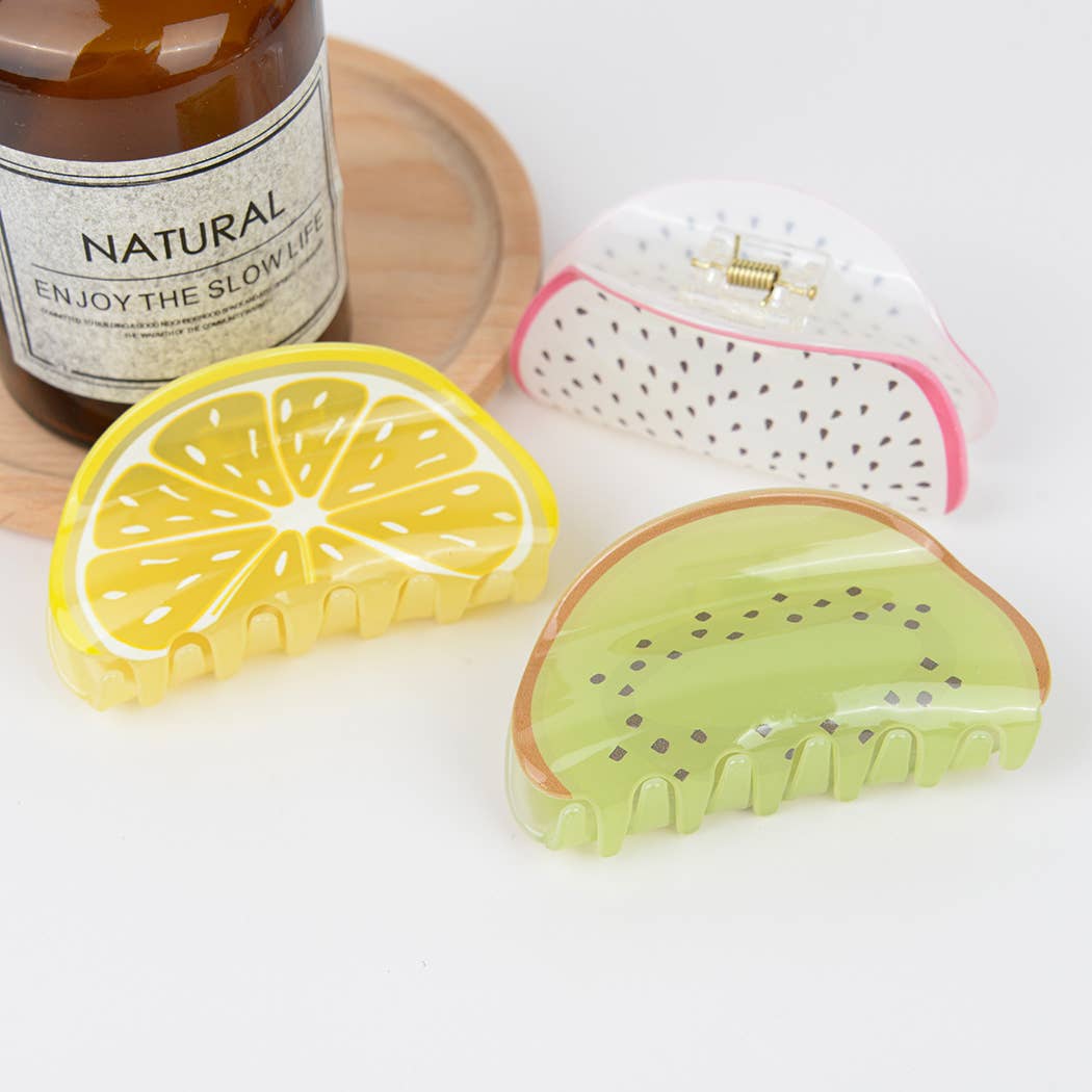 Cute Kiwi Hair Claw