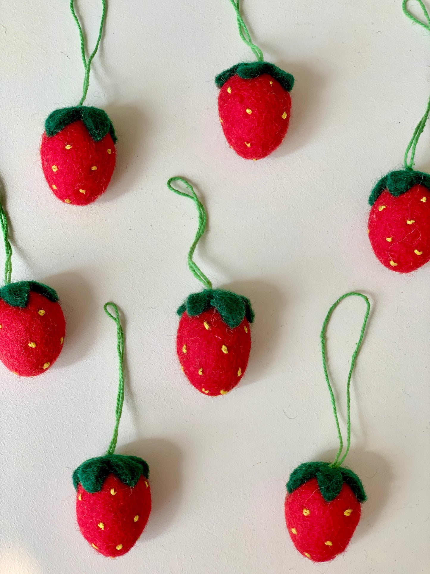 Strawberry Fields Forever Felt Decoration