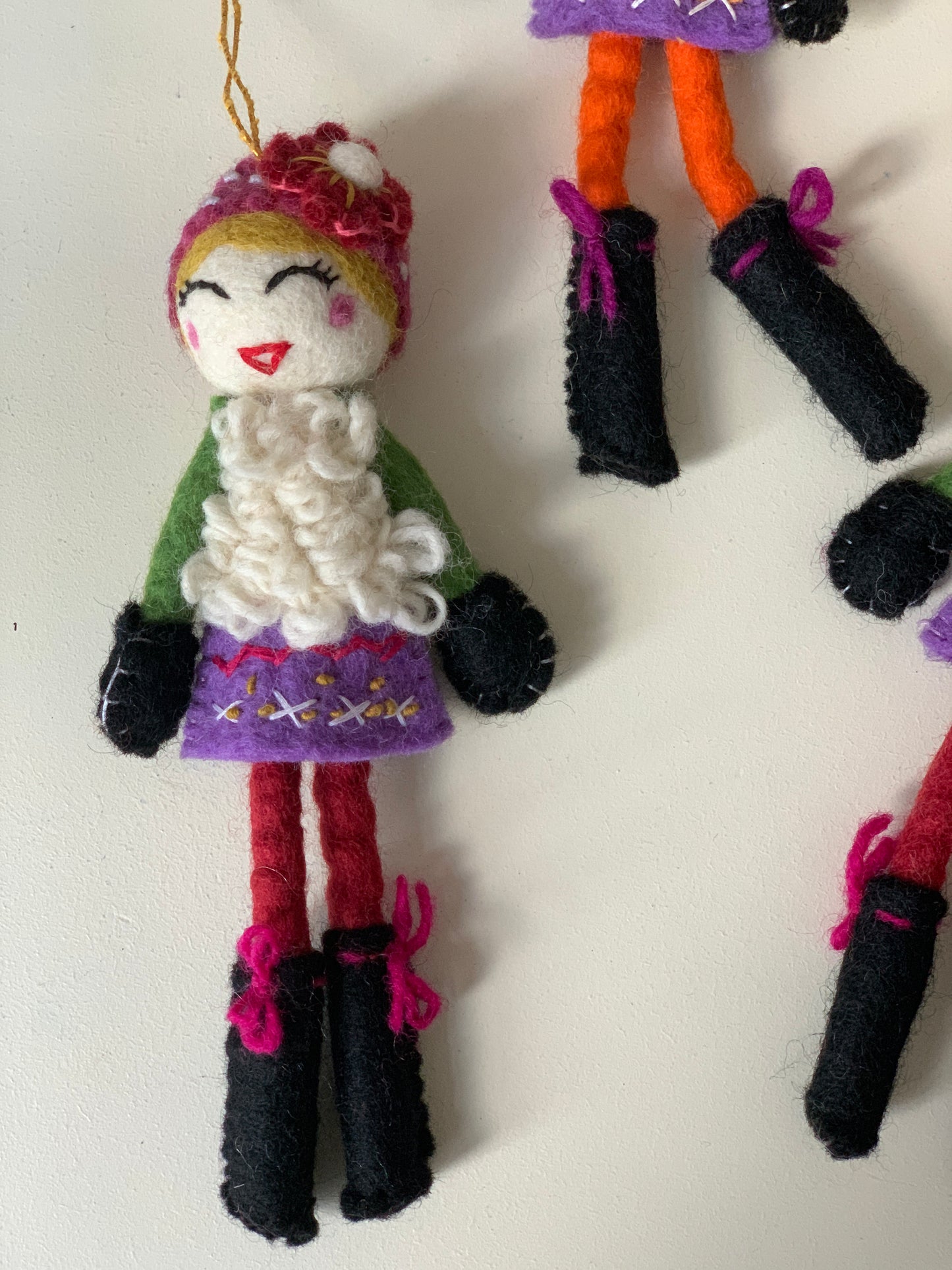 Runway Felt Doll