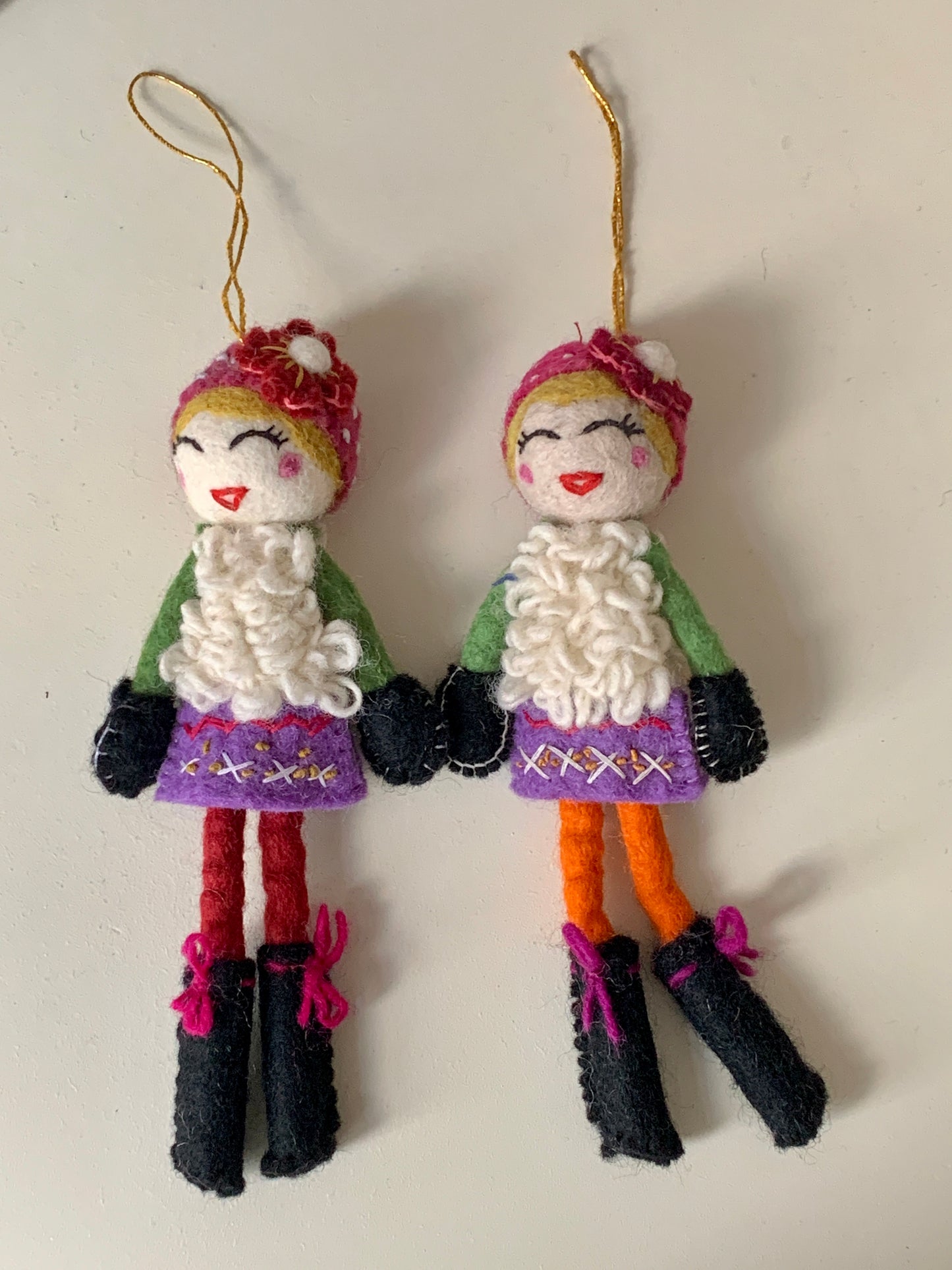 Runway Felt Doll