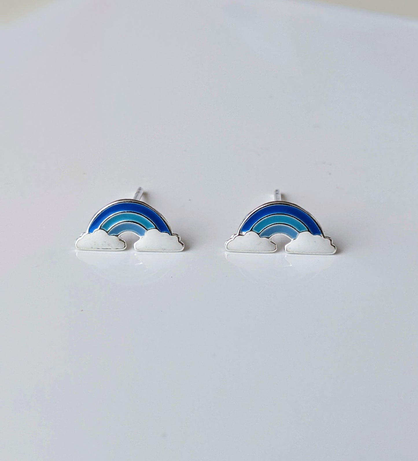 Blue Rainbow Stud