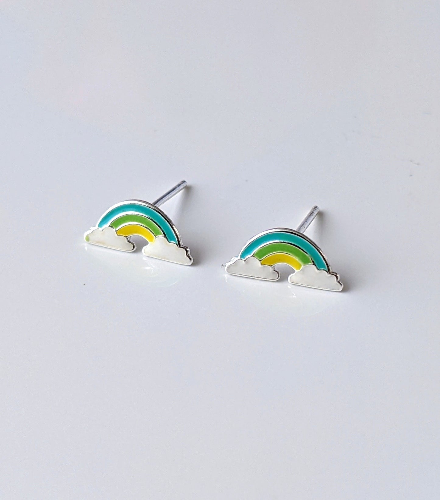 Green Rainbow Stud
