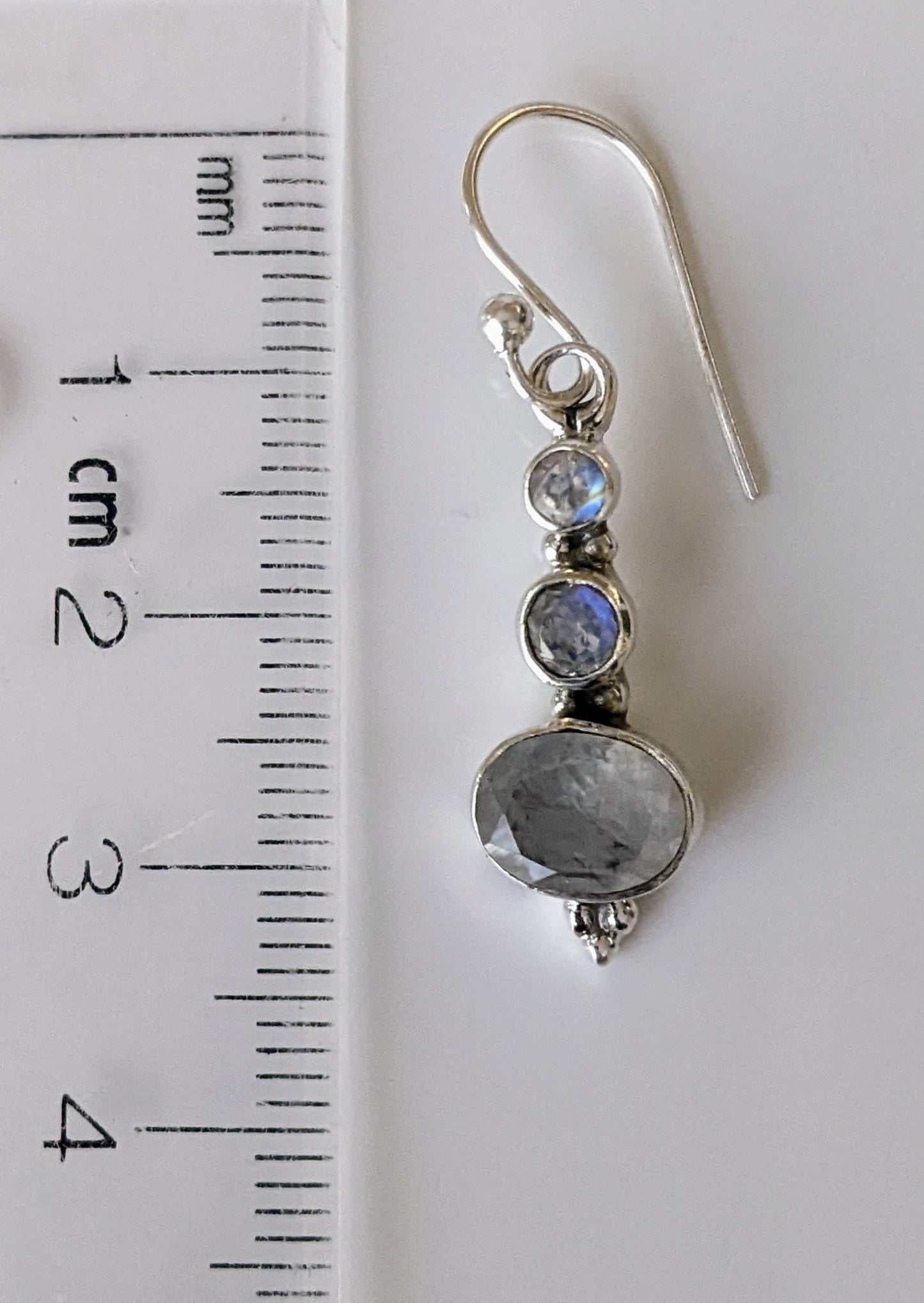 Moonstone Droplets Earrings