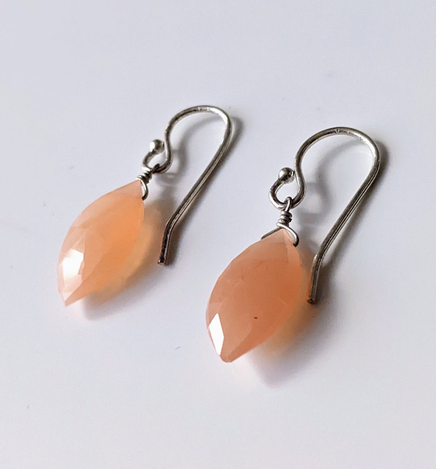 Peach Moonstone Drops