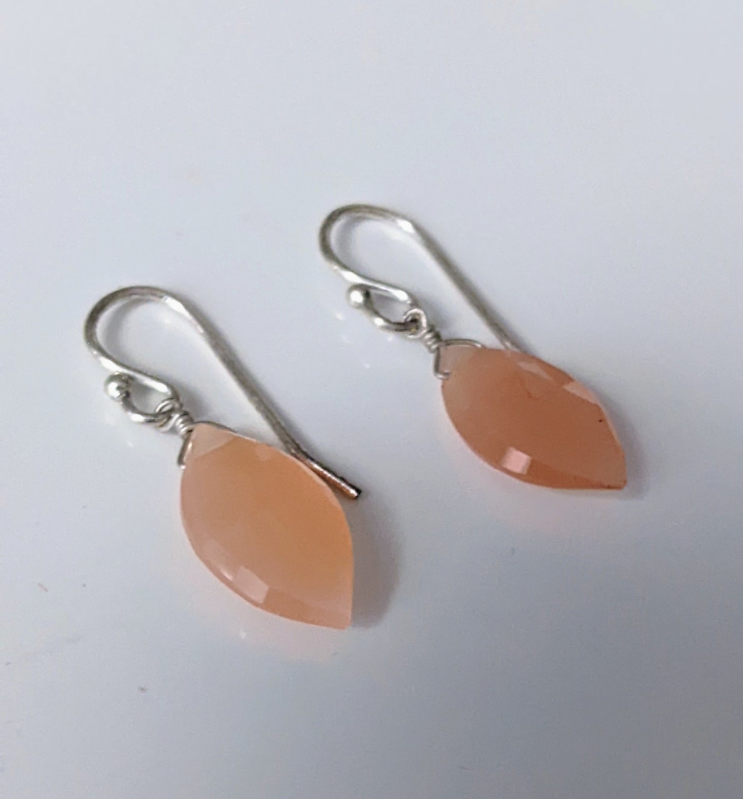 Peach Moonstone Drops