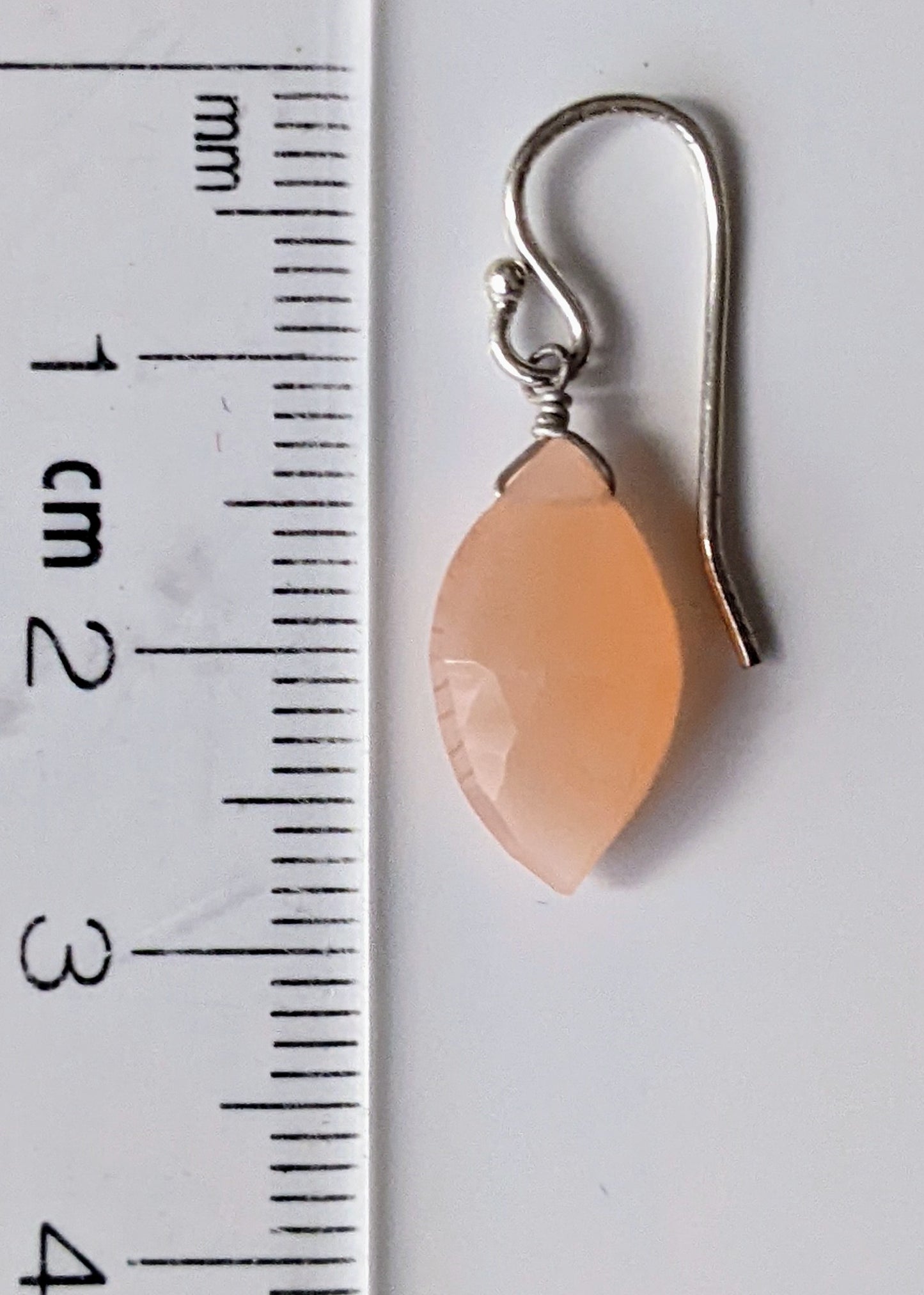 Peach Moonstone Drops