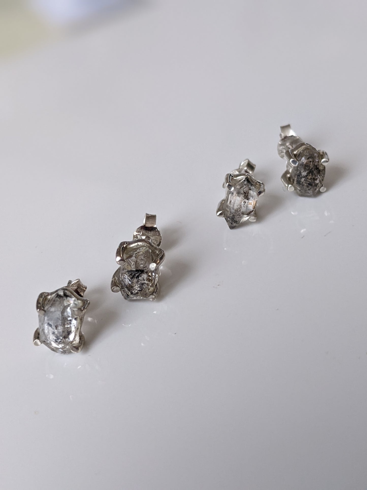 Herkimer Diamond Stud Small