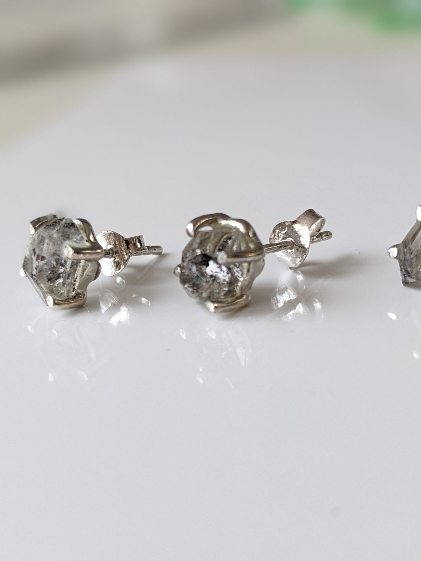 Herkimer Diamond Stud Small