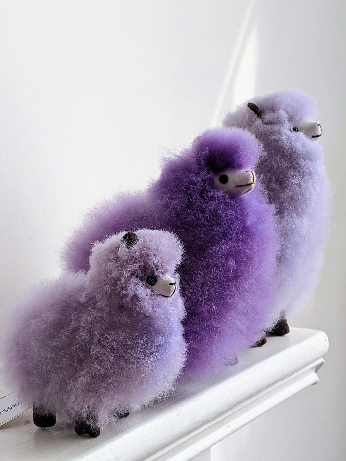 Mini Alpaca 4.5"- Purple