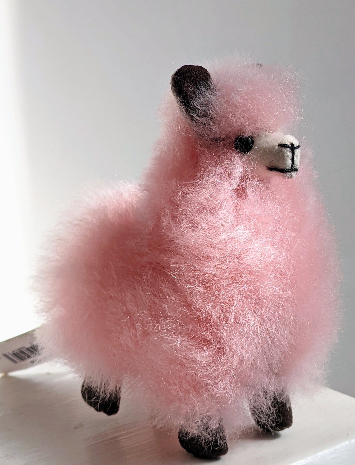 Mini Alpaca 4.5"- Pink