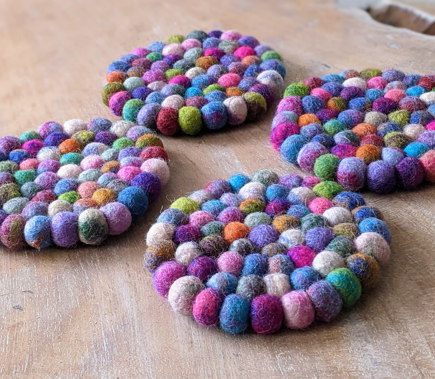 Purple Haze Coasters - set of 4