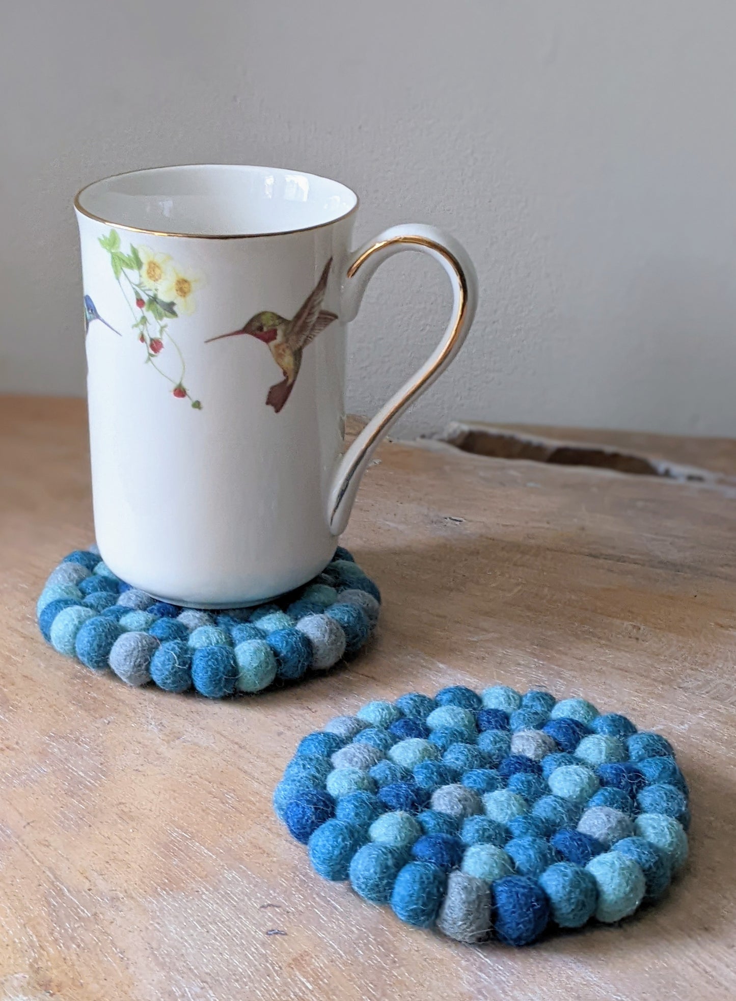 Blue Hues Coasters- set of 4