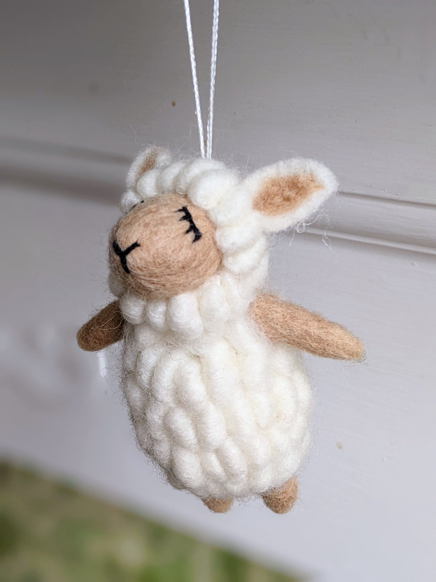 Sleeping Sheep Ornament