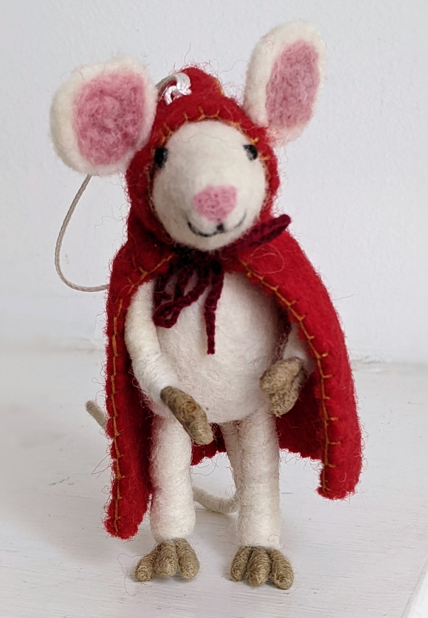 Red Ridinghood Mouse Ornament