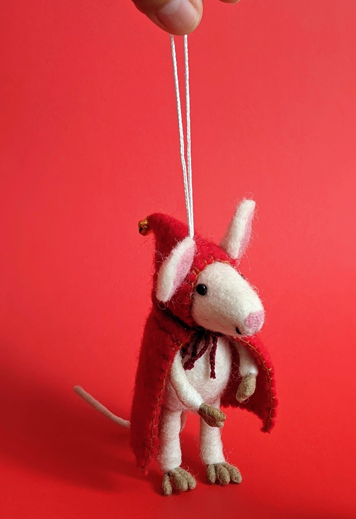 Red Ridinghood Mouse Ornament
