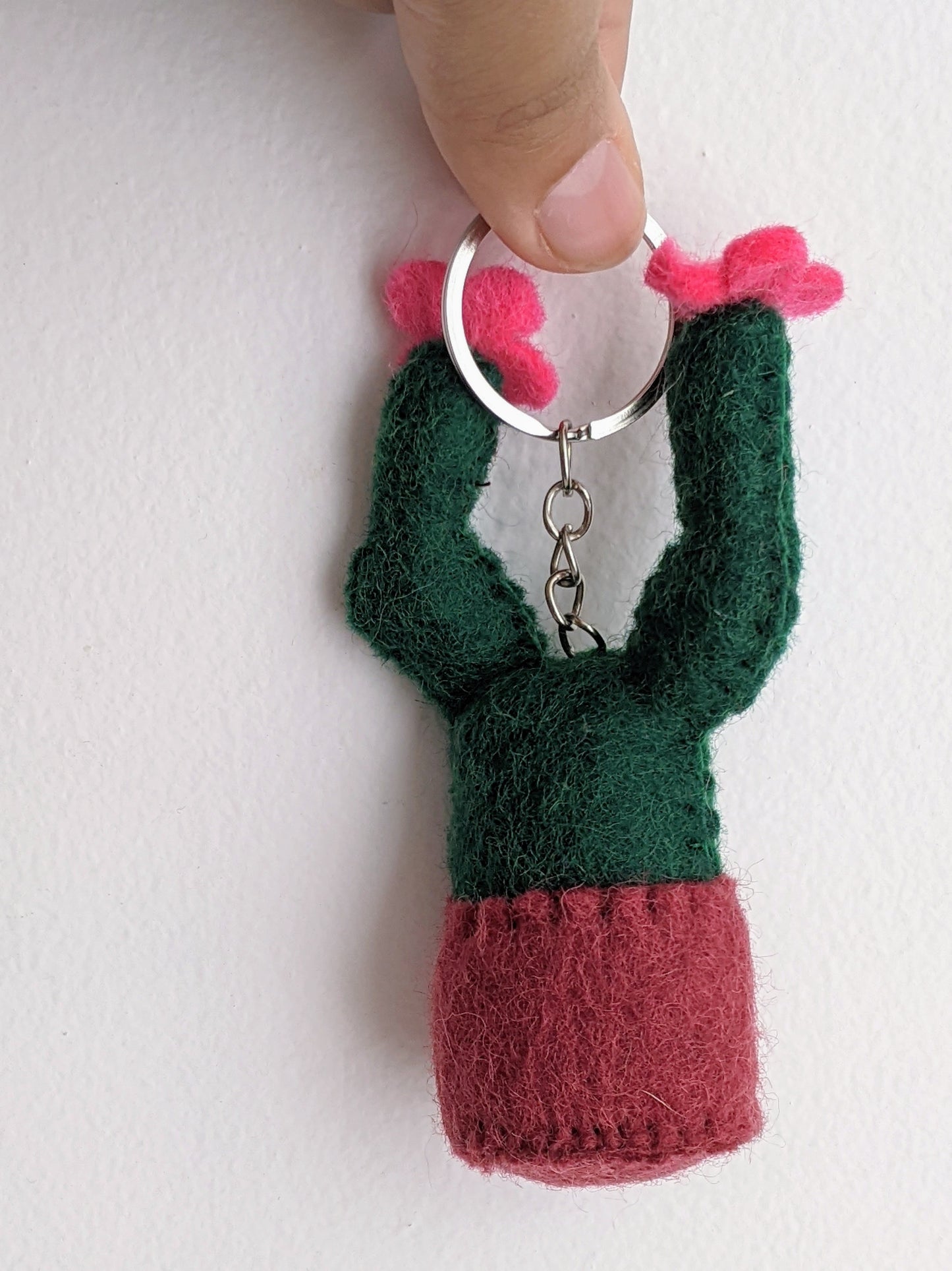 Succulent Keychain
