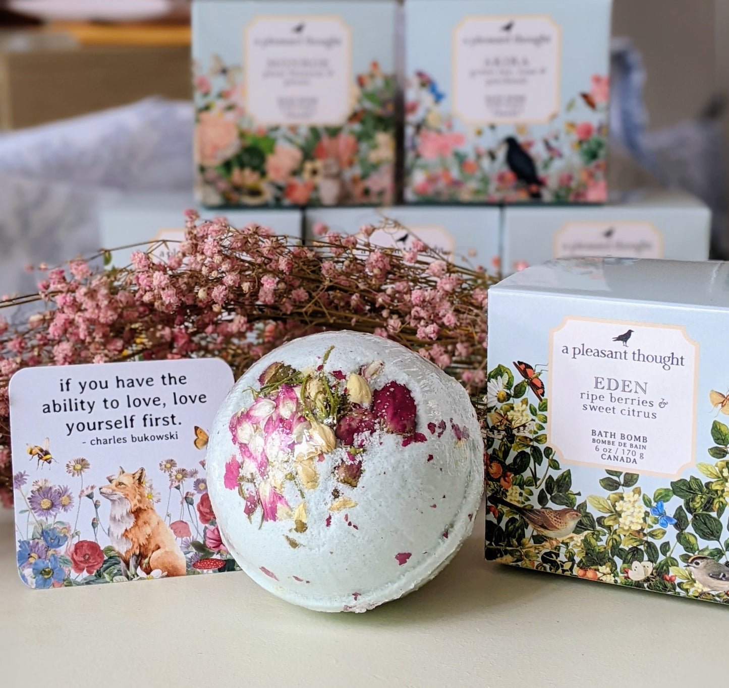 EDEN | Ripe Berries & Sweet Citrus | BATH BOMB