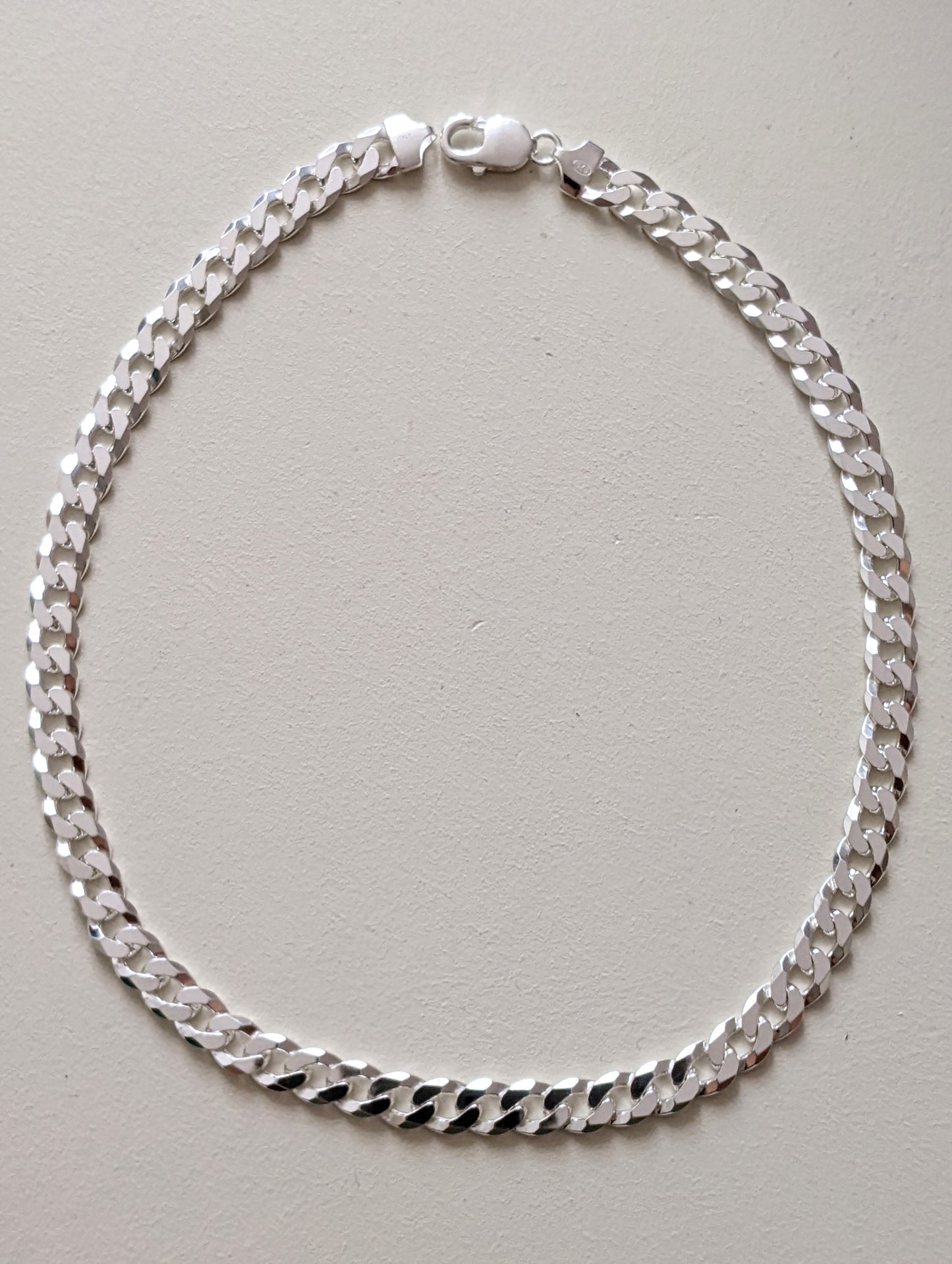 Silver Curb Chain