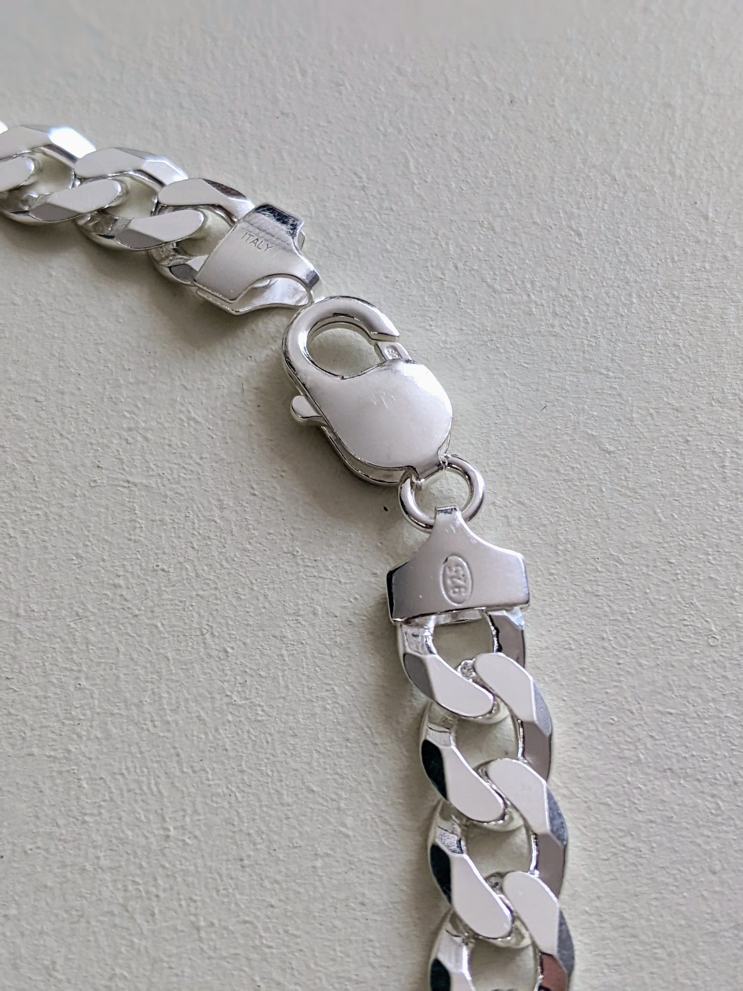 Silver Curb Chain