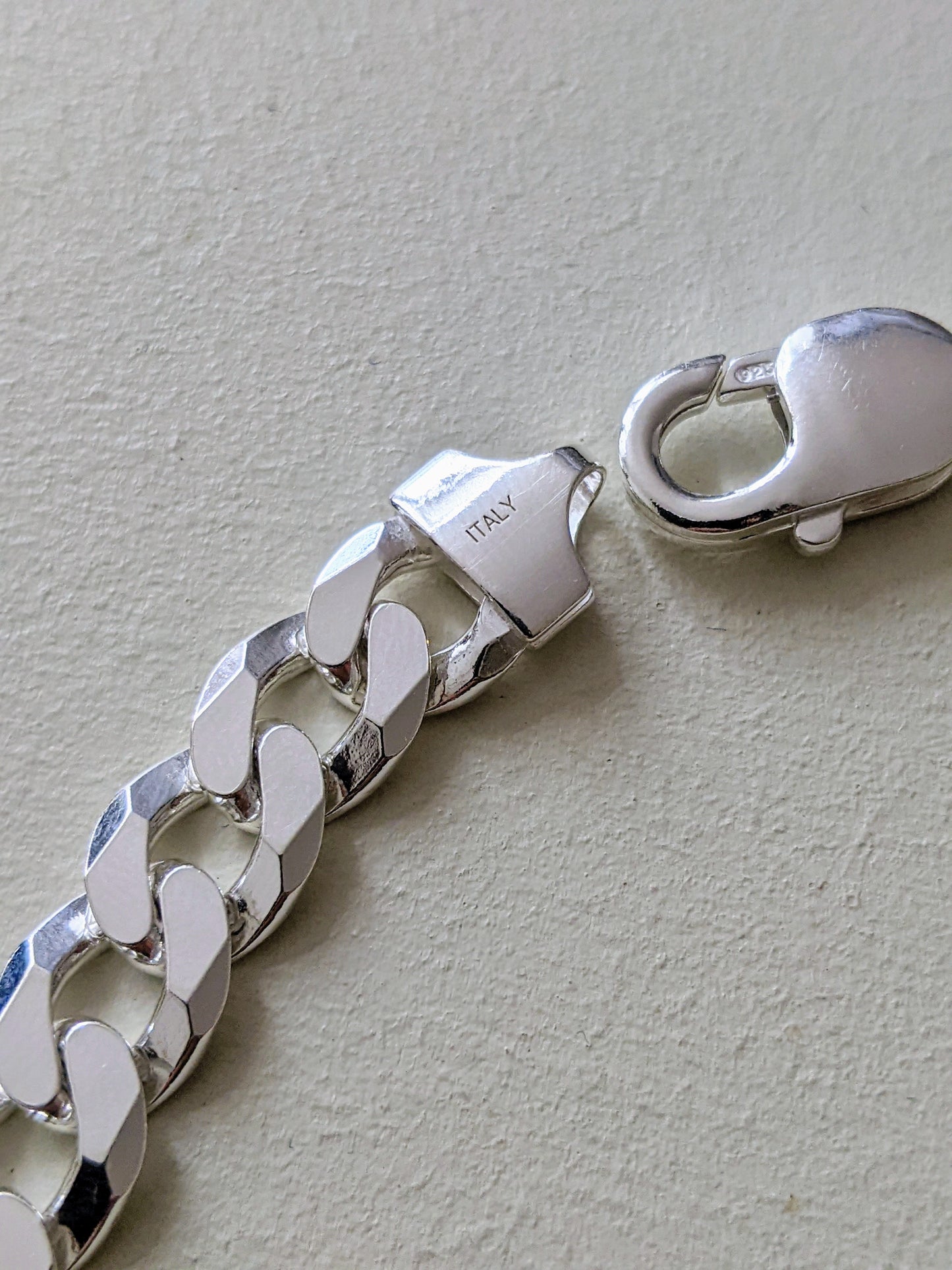 Silver Curb Chain