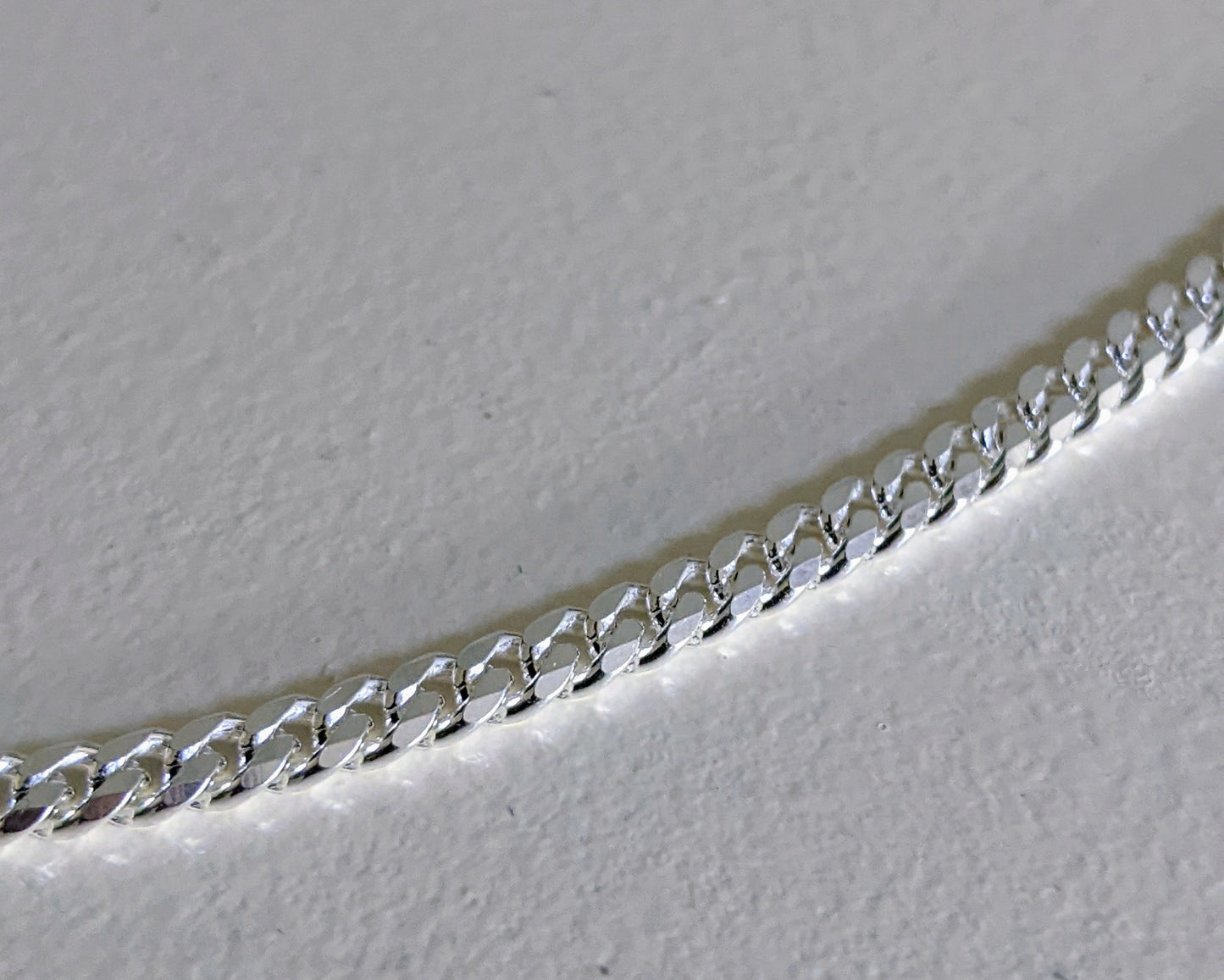 3mm Curb Chain Necklace
