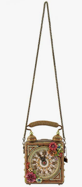 Time of Your Life Top Handle Clock Handbag