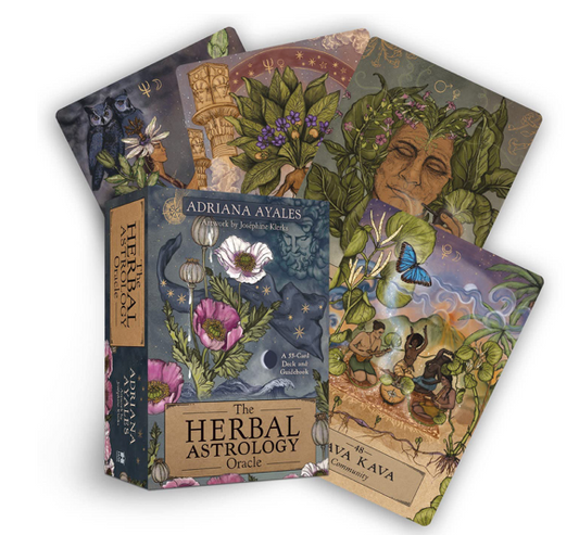 The Herbal Astrology Oracle: A 55-Card Deck and Guidebook