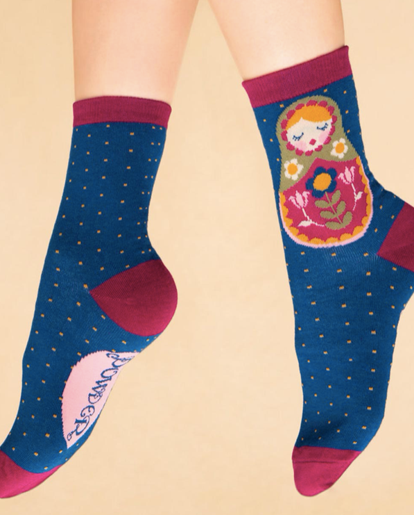 MATRYOSHKA DOLL - NAVY