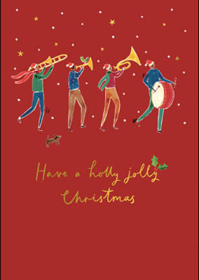 Maestro – Have a holly jolly Christmas! Card
