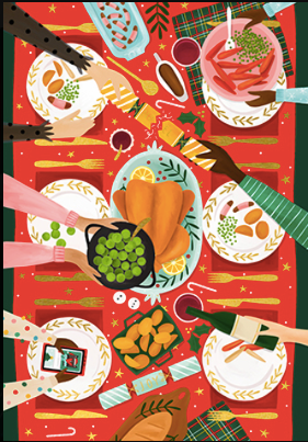 Oh what fun – Diner! Card