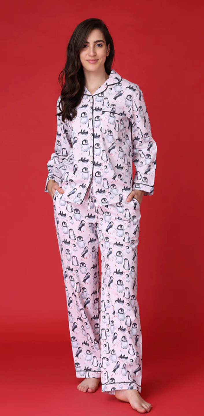 Happy Penguin PJ Set