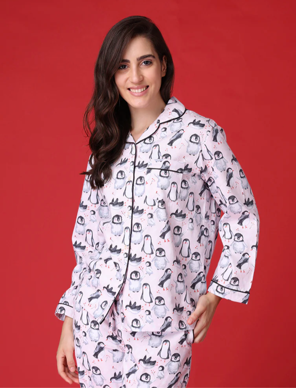 Happy Penguin PJ Set