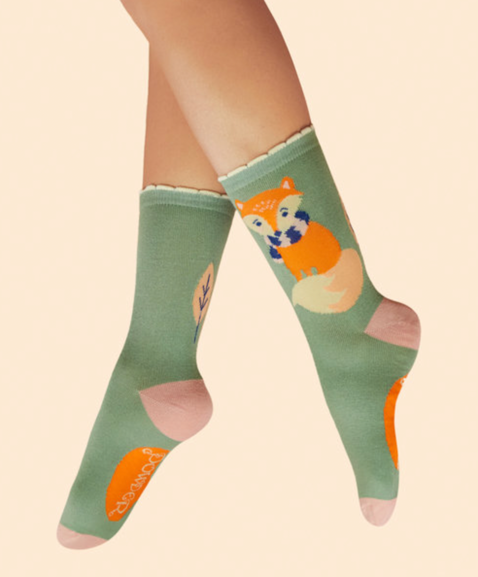 Cosy Fox Ankle Socks