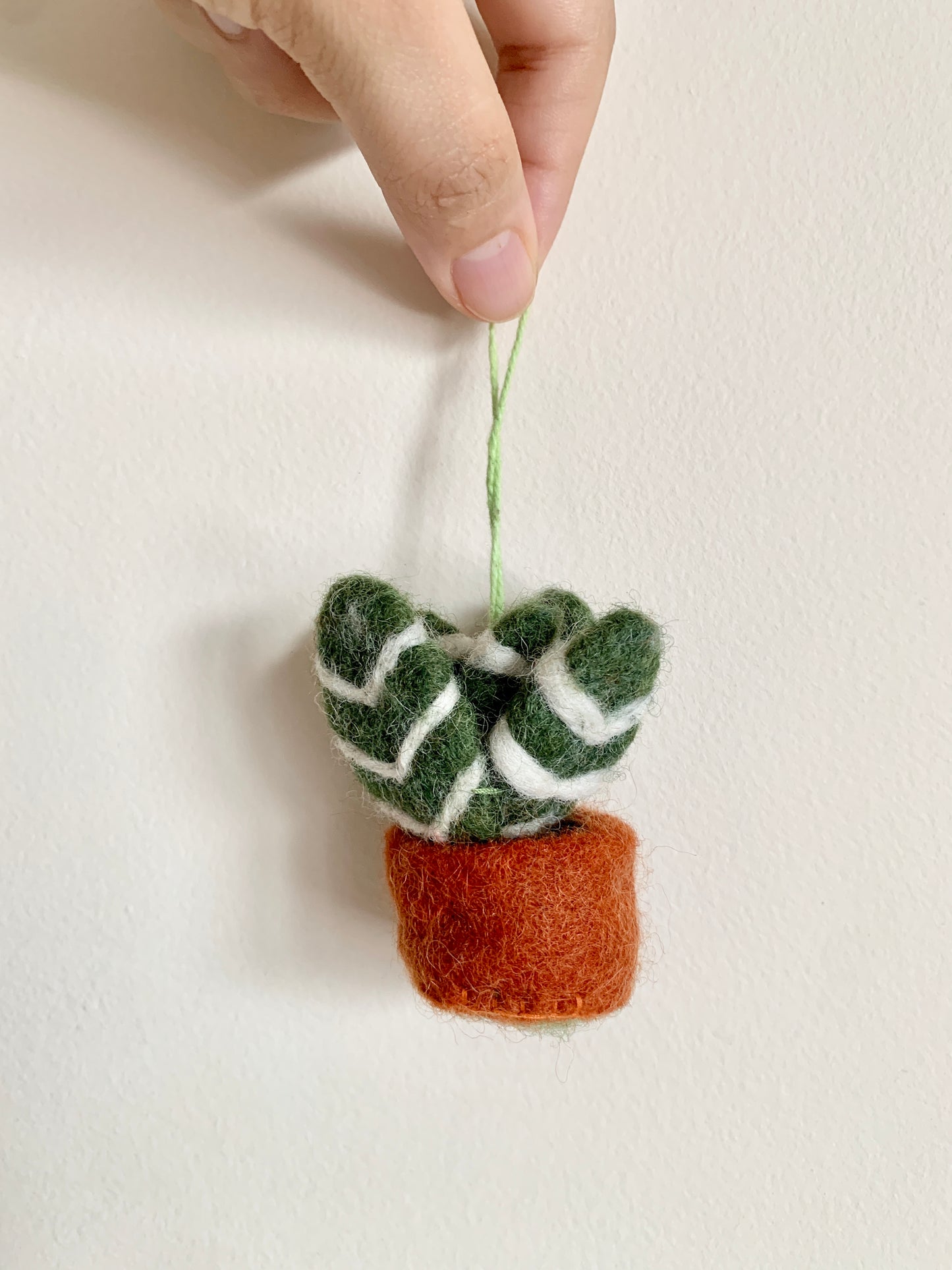 Felt Snake Plant Mini Decoration