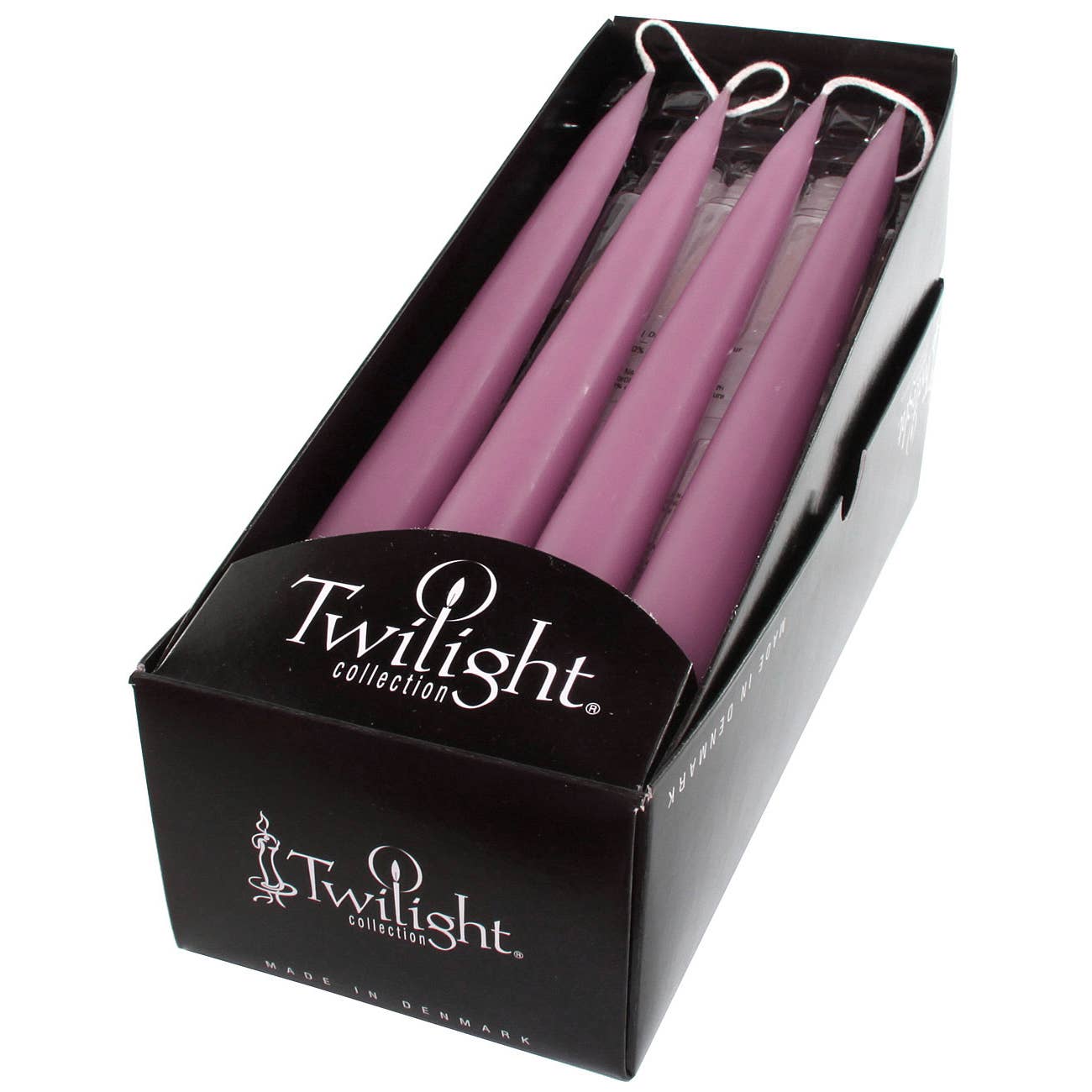Light Heather Danish Taper Candle | 10" Taper