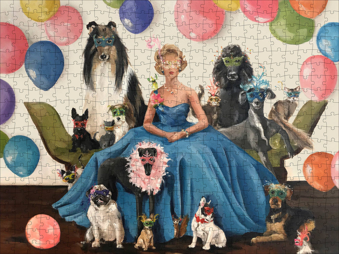 Masquerade by Lisa Finch Puzzle