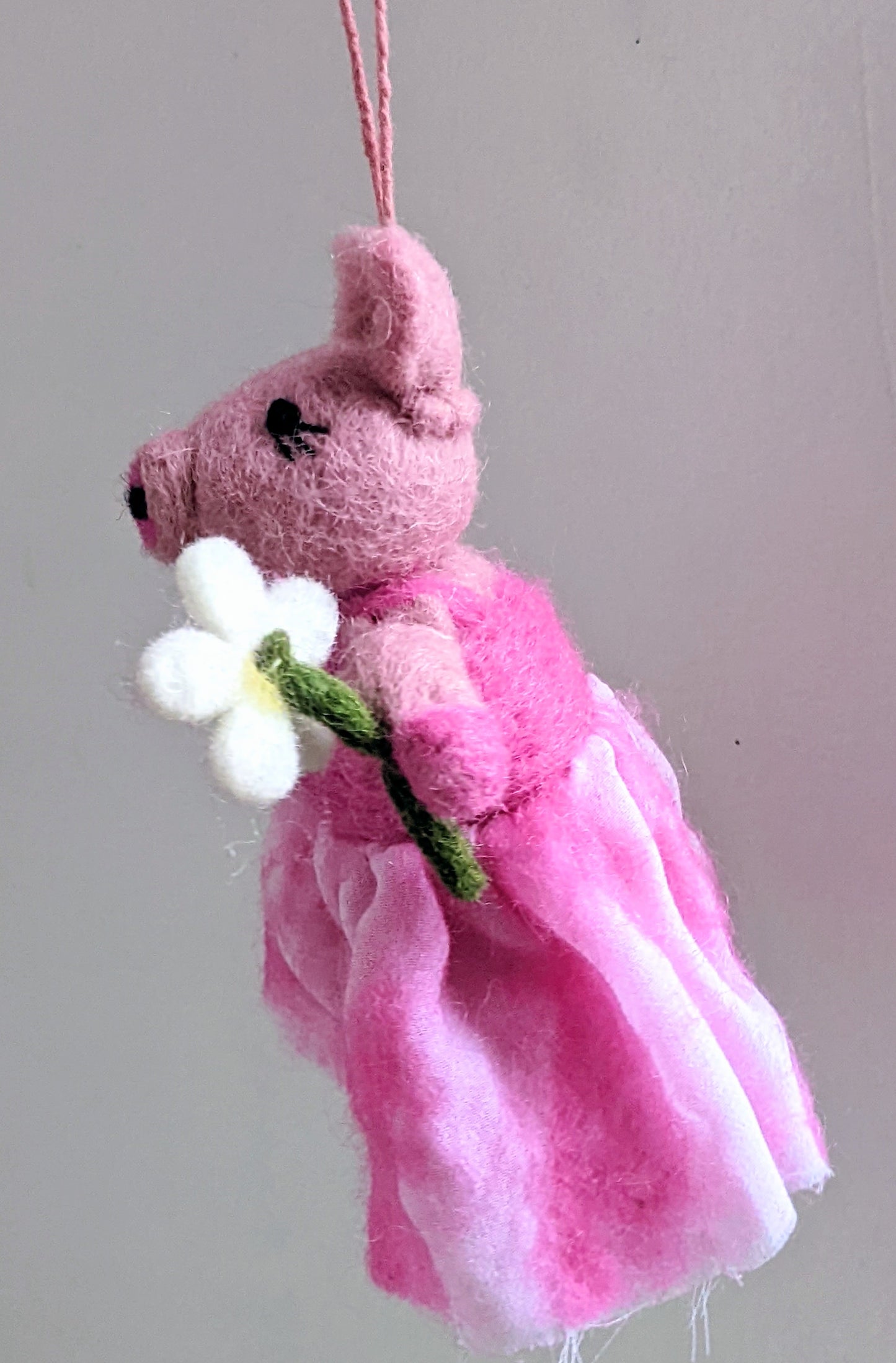 Lady Piggy Petal Decoration