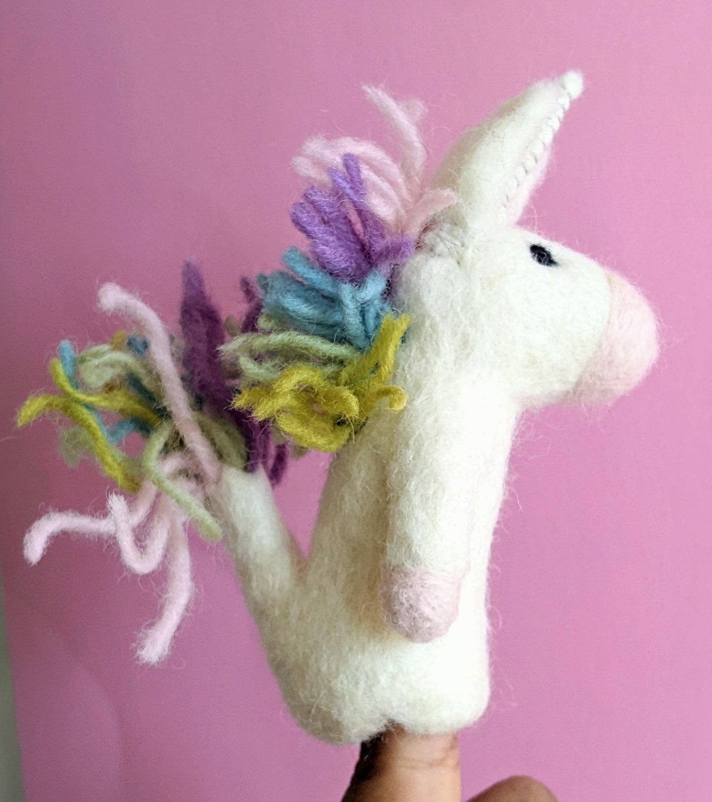 Unicorn Finger Puppet