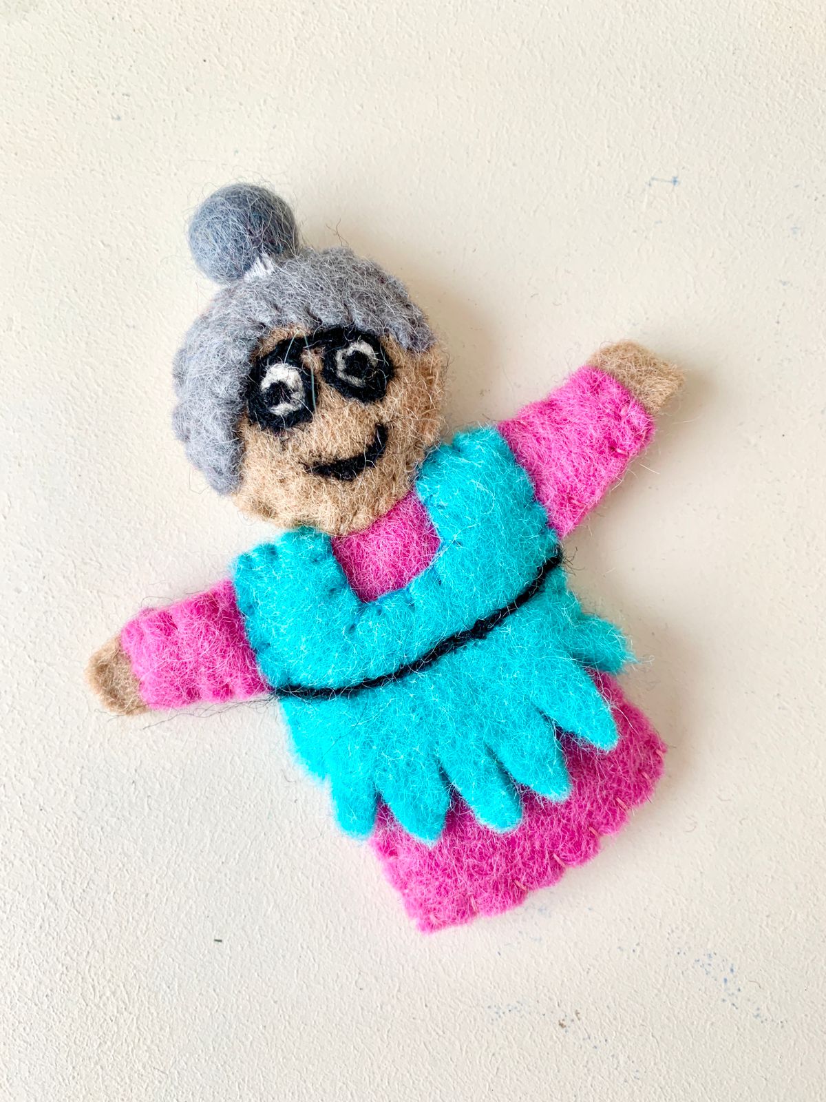 Grandmother Finger Puppet