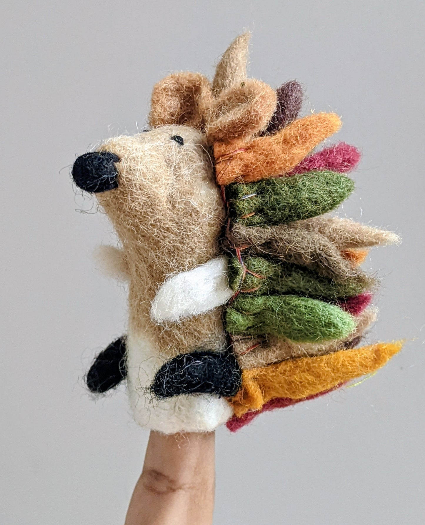 Acorn the Hedgehog Finger Puppet