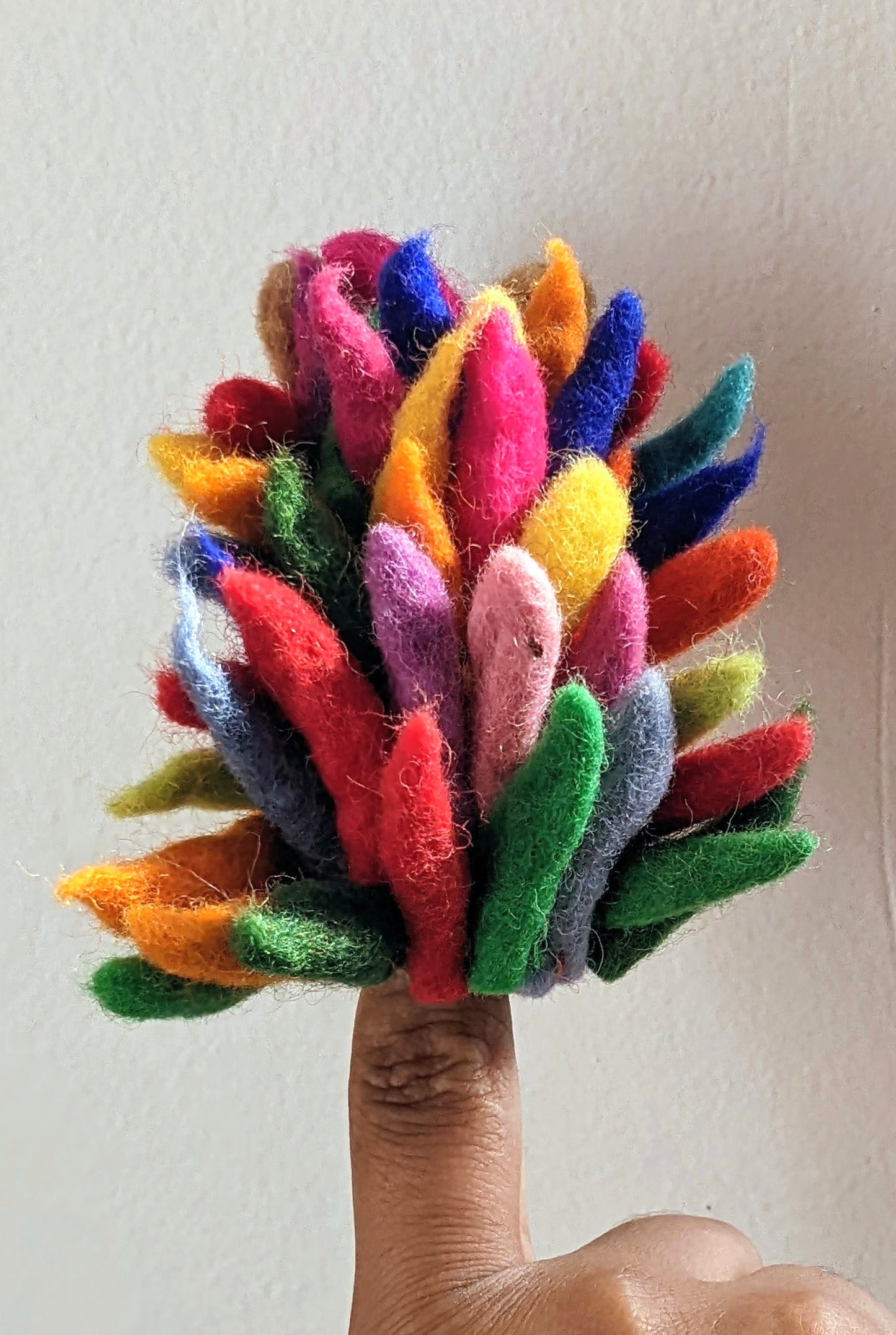Sprinkles the Hedgehog Finger Puppet