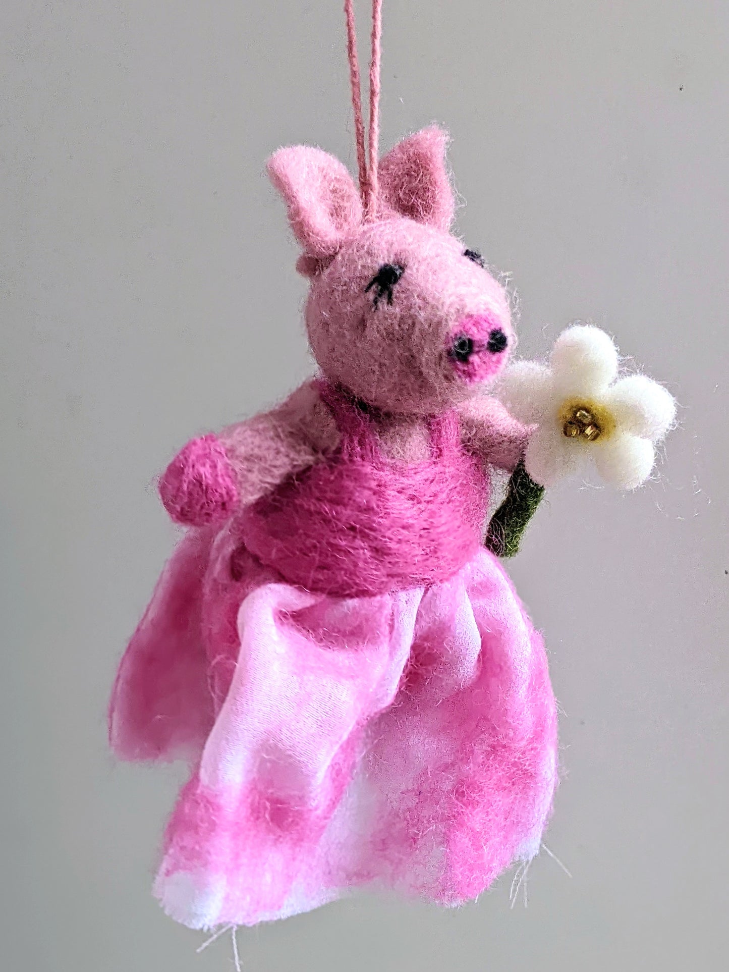 Lady Piggy Petal Decoration