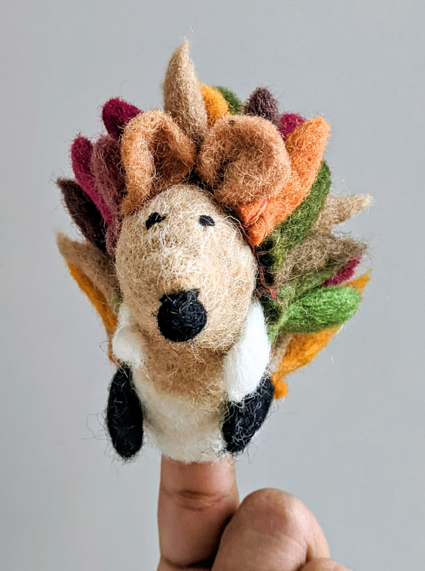 Acorn the Hedgehog Finger Puppet