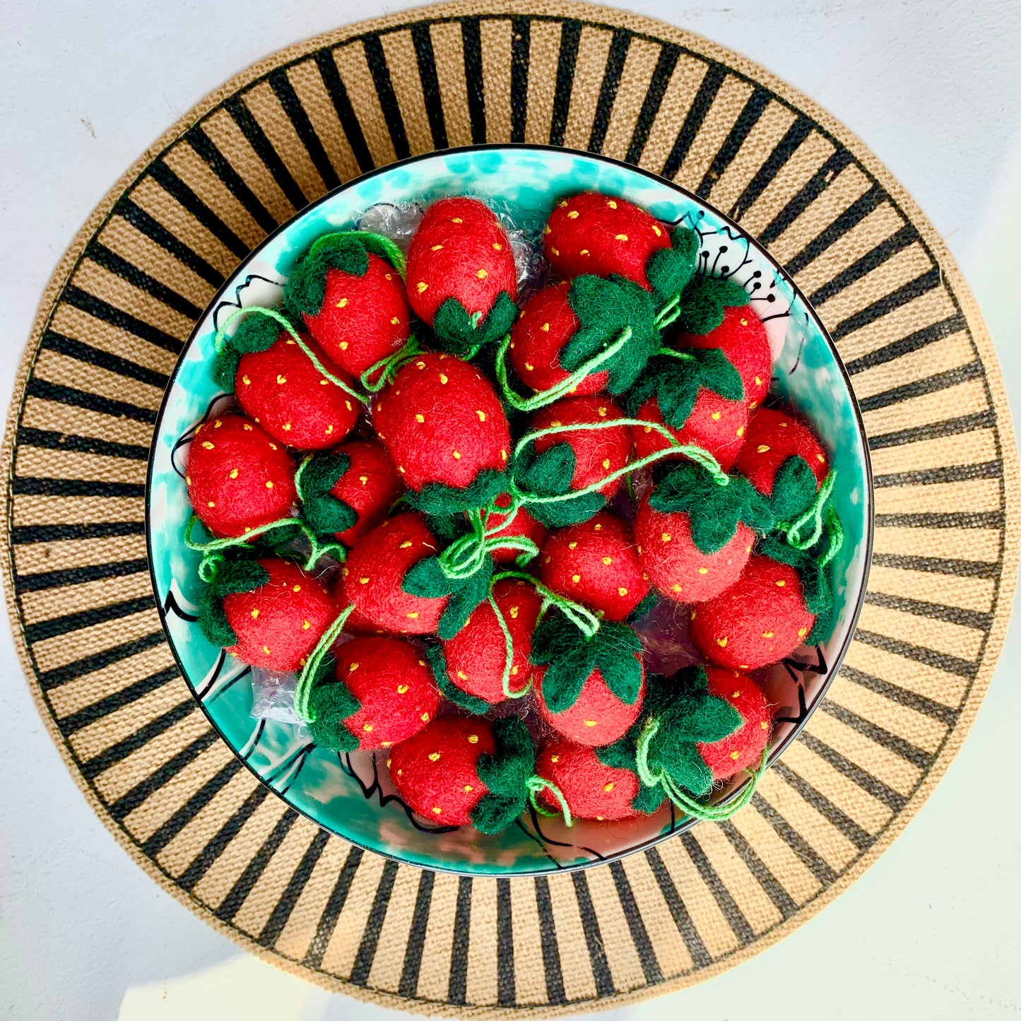 Strawberry Fields Forever Felt Decoration