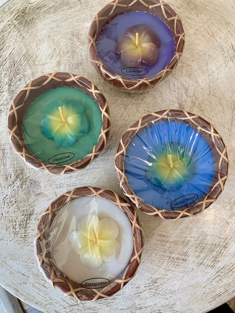 Clay Bowl Candle