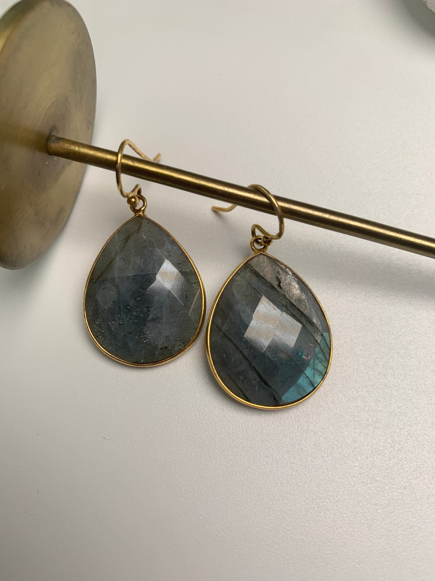 Reina Earrings Labradorite
