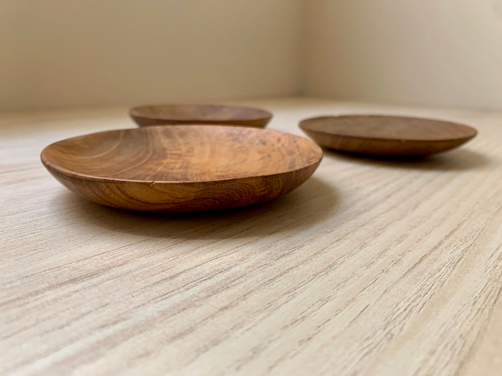 Concave Wooden Dish