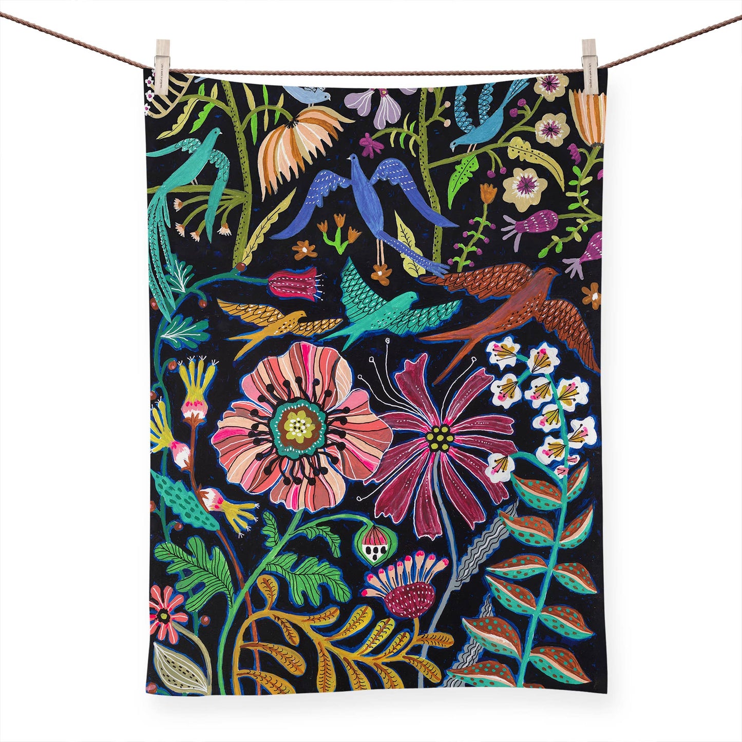 Flora Flowy Tea Towels