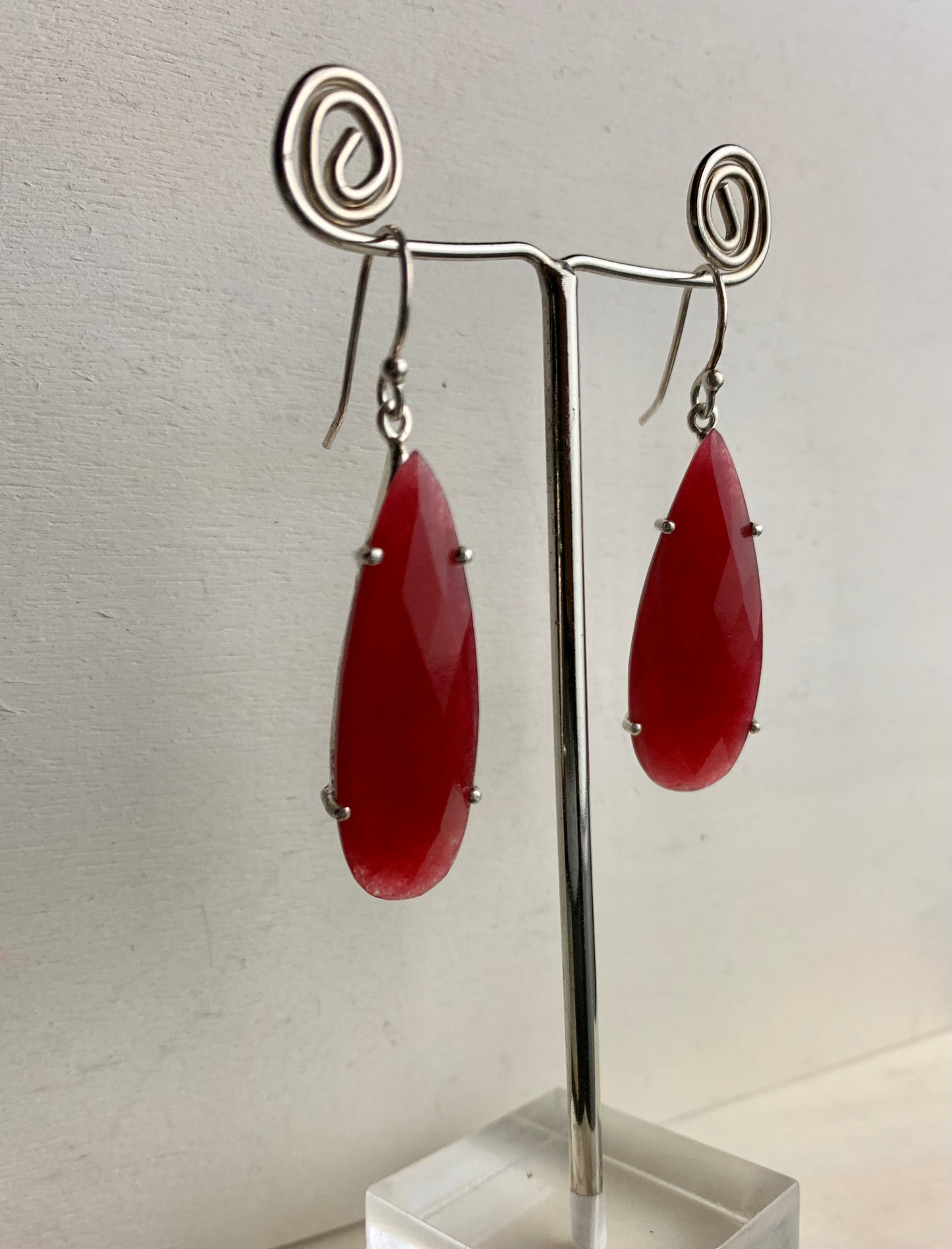 Carnelian Teardrop Earrings